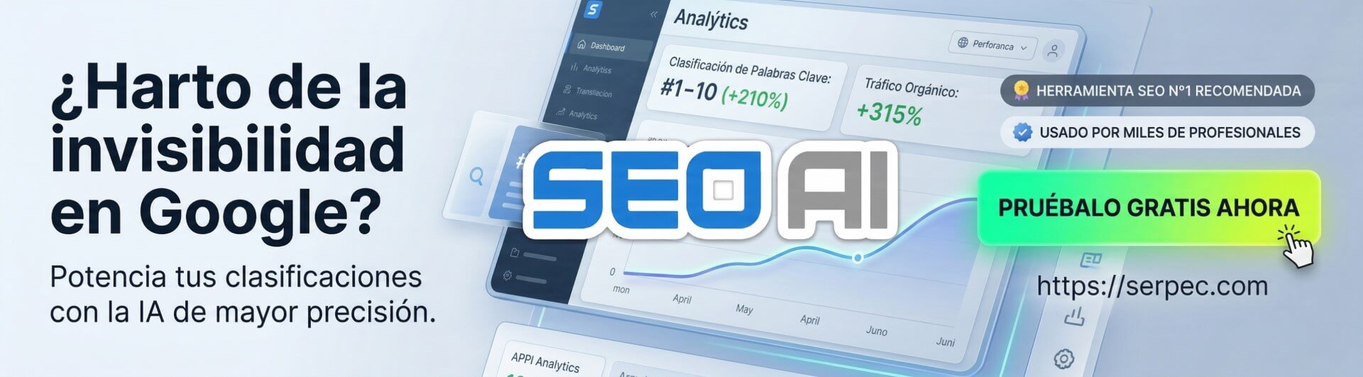Serpec - Mejora tu posicionamiento SEO con IA